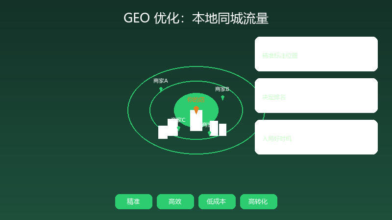 GEO本地同城流量图